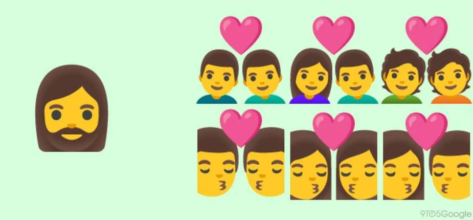 Emojis © 9to5Google
