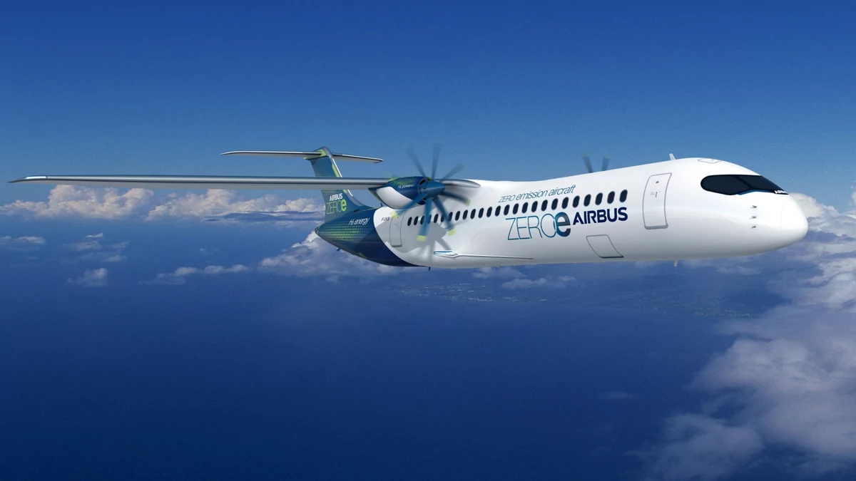 AirbusZEROe Turboprop Concept © Airbus