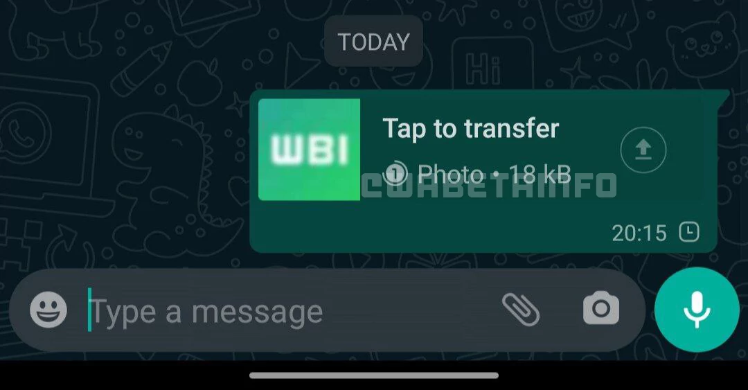 WhatsApp médias temporaires © © WABetaInfo