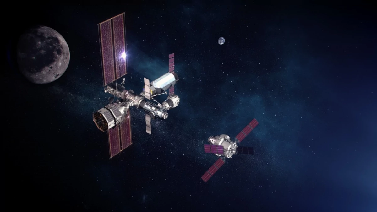 Artémis Orion passerelle © NASA