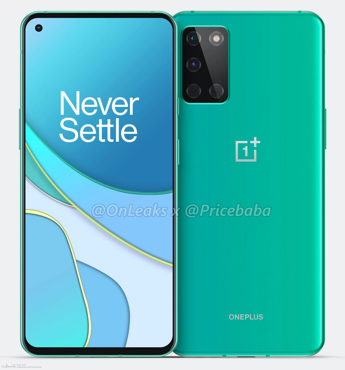 OnePlus 8T © OnLeaks / Pricebaba