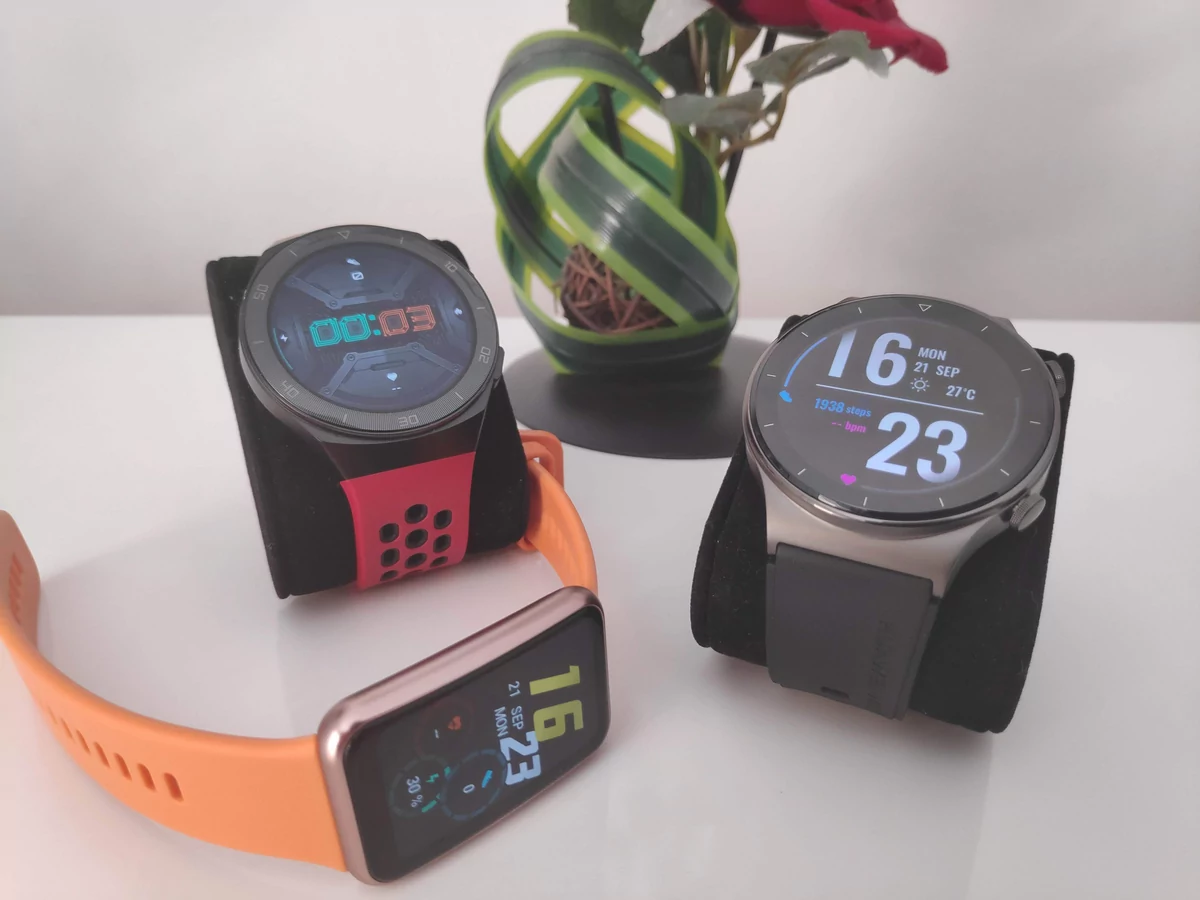 Huawei Watch GT2 Pro - Comparaison