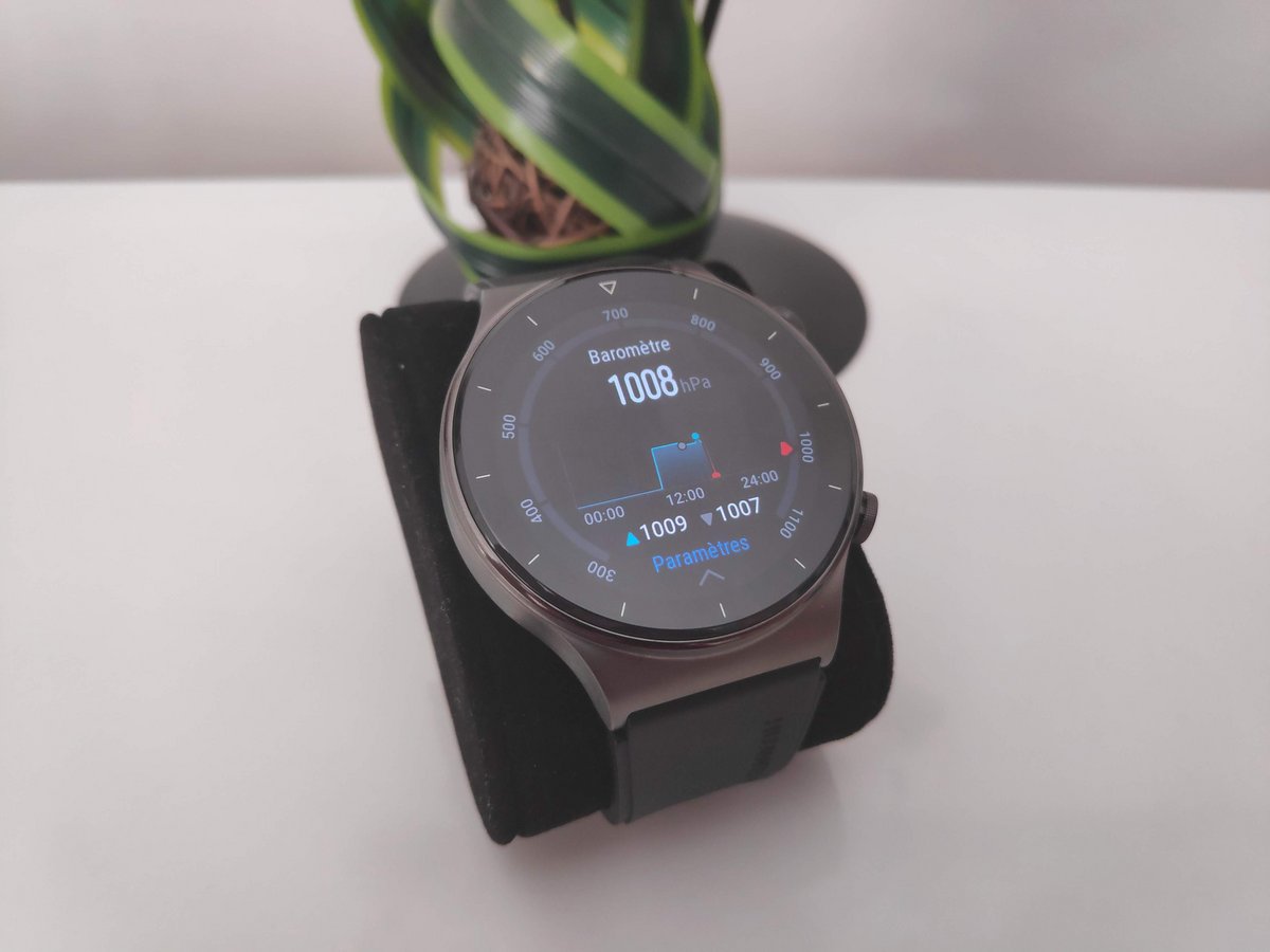 Huawei Watch GT2 Pro - Baromètre