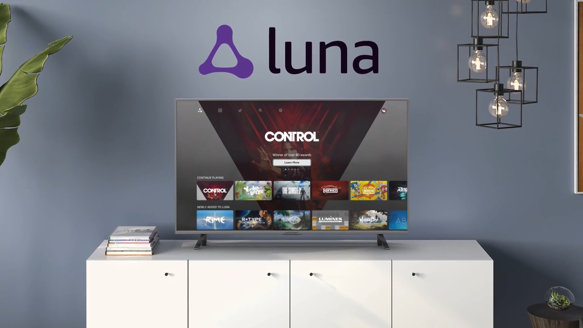 Le service infonuagique de jeux vidéo  Luna est désormais disponible  au pays