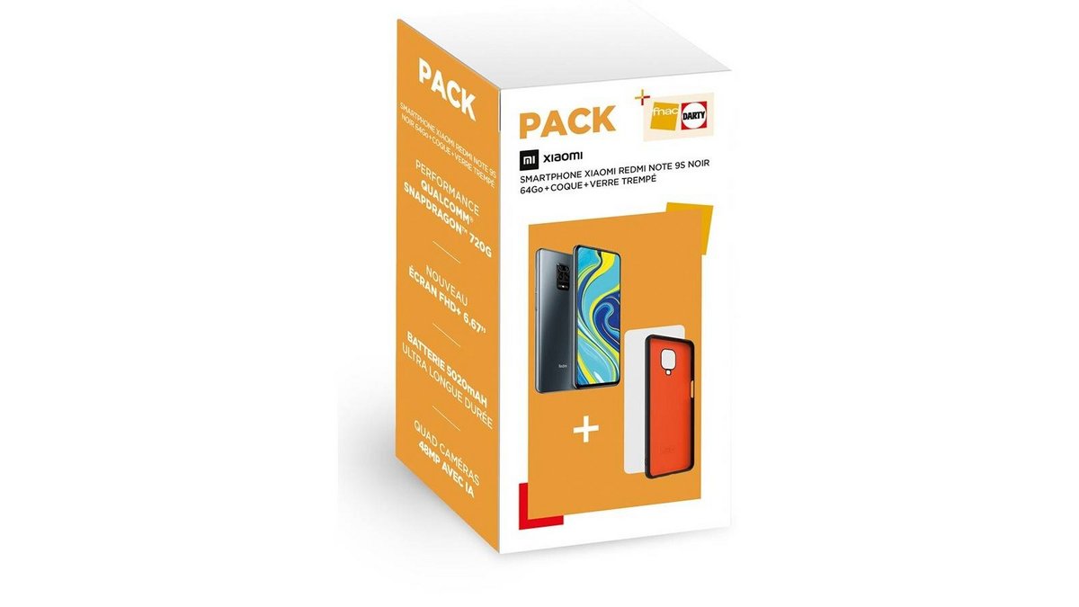Pack Xiaomi Redmi Note 9S 64 Go