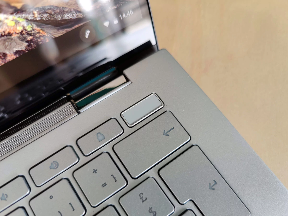 Lecteur empreinte Chromebook Flip C436 © Gabriel Manceau