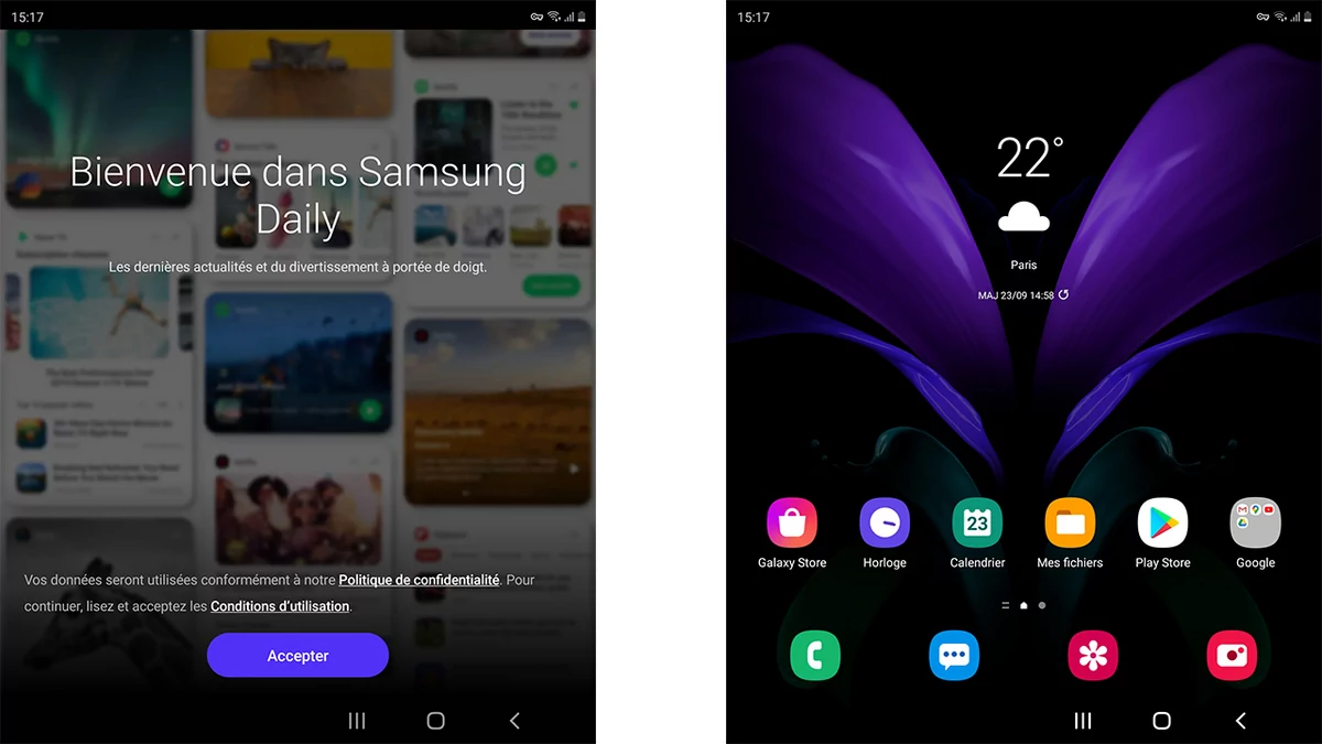 Samsung Galaxy Z Fold 2 test © © Pierre Crochart pour Clubic