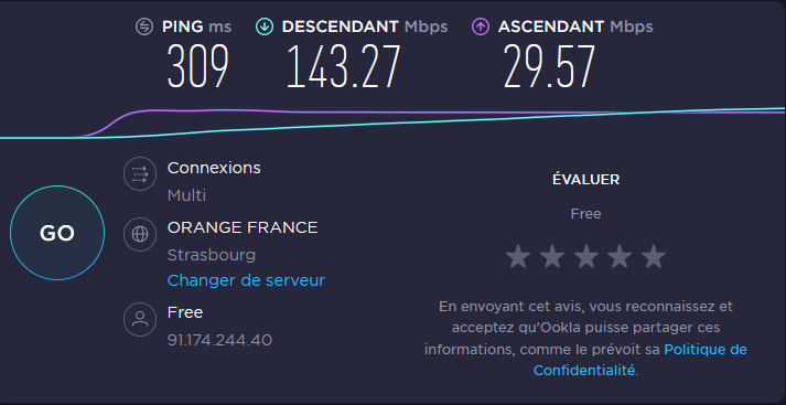 Speedtest Bitdefender VPN Premium 2020