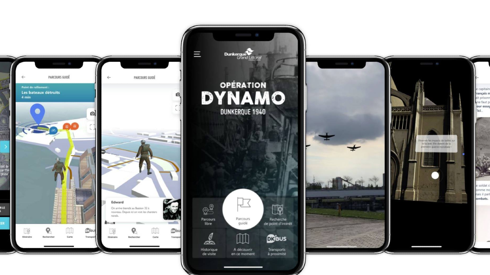 Une application vous fait revivre l'opération Dynamo de 1940 en réalité augmentée