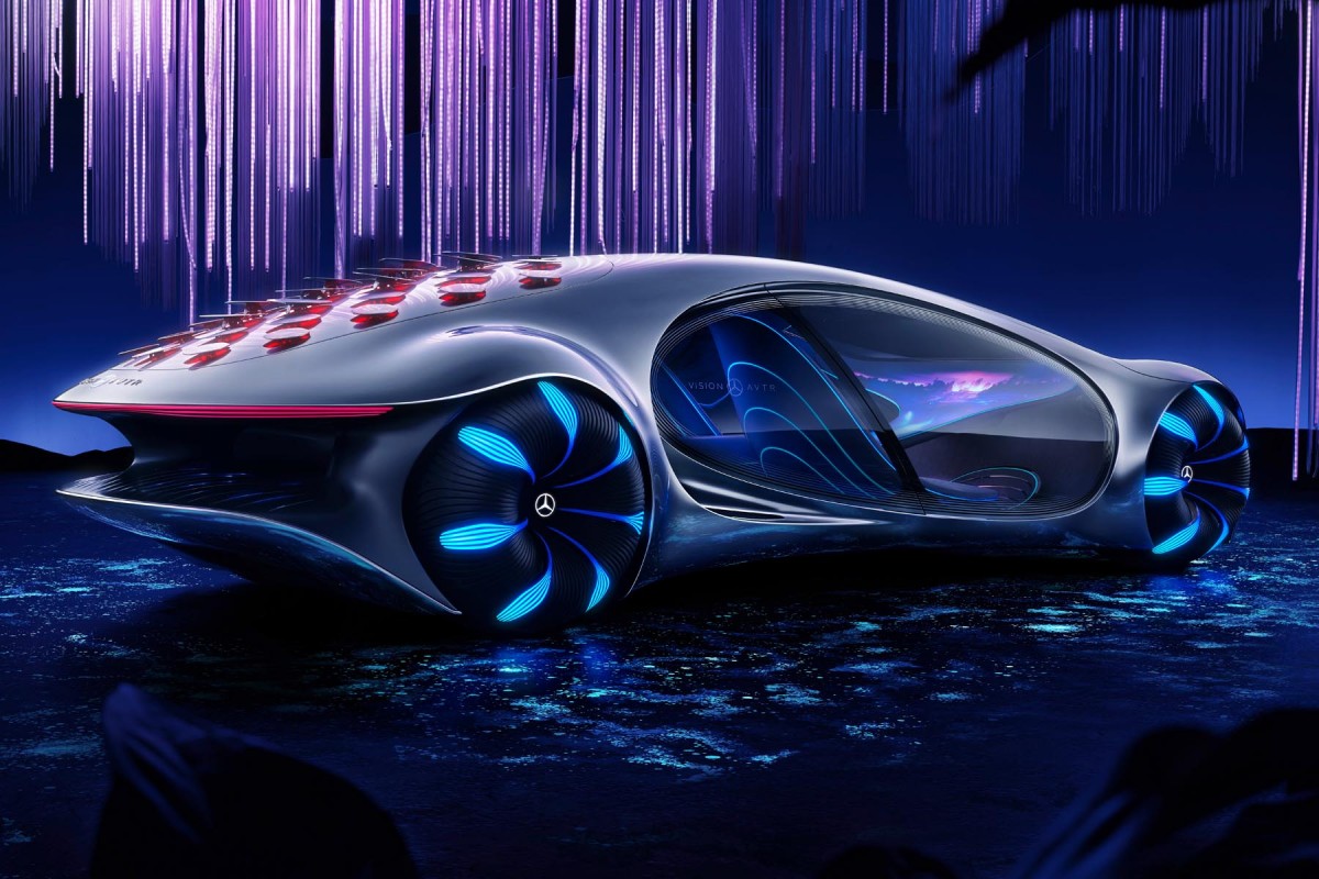 Mercedes-Benz dévoile son concept de véhicule électrique inspiré du film Avatar