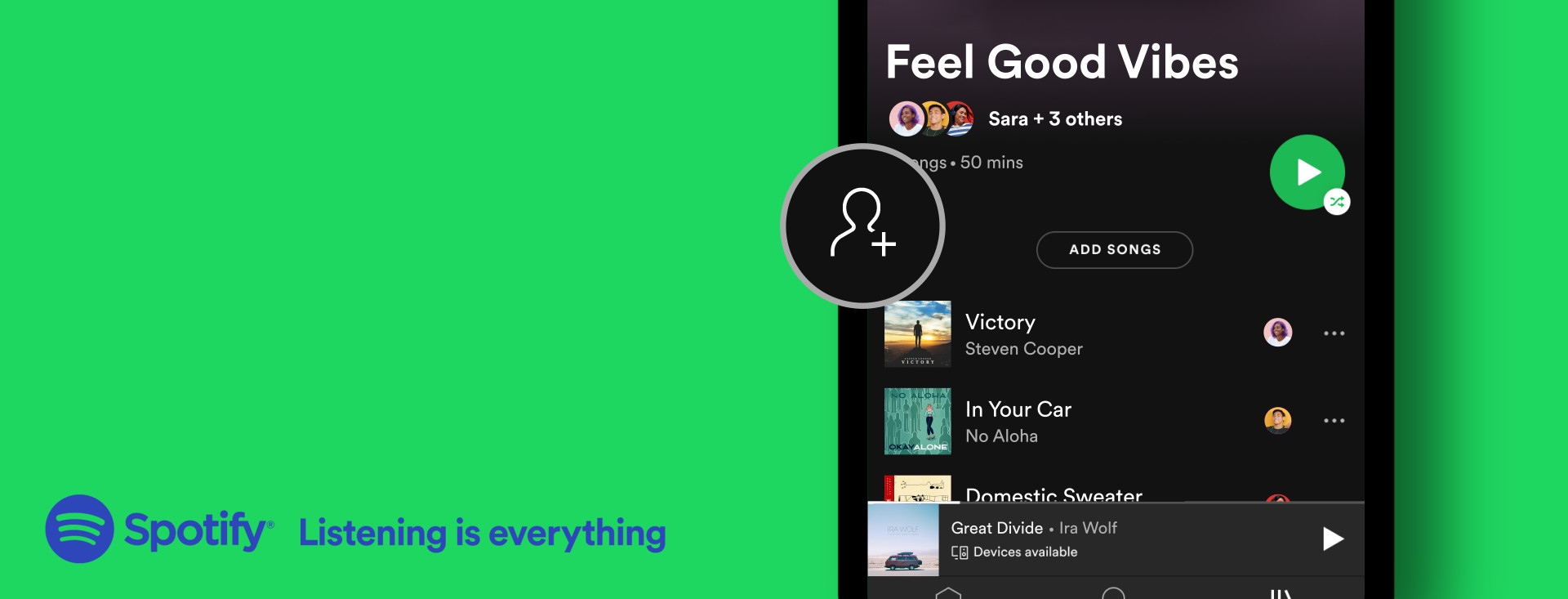 Spotify améliore la gestion des listes de lecture collaboratives