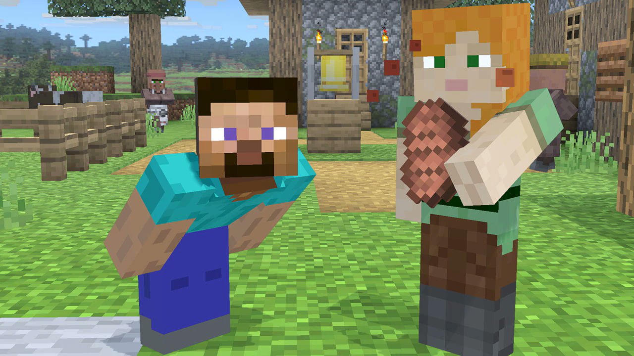 Super Smash Bros. Ultimate : Steve et Alex de Minecraft arrivent dans le roster