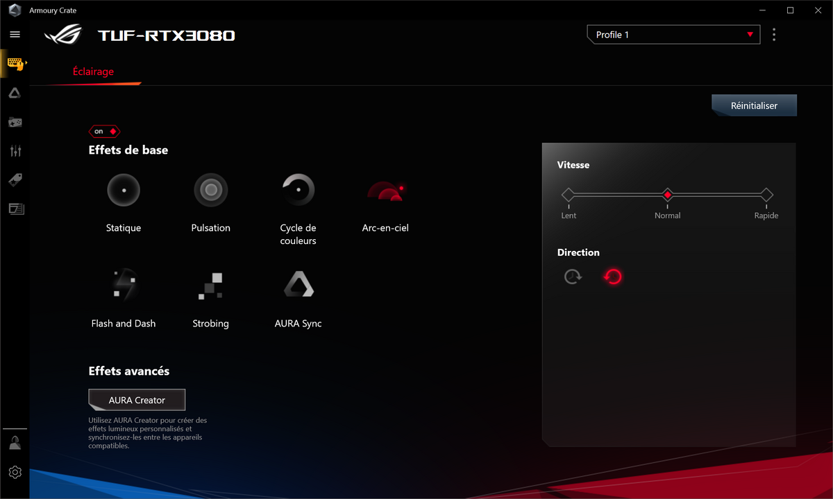 Asus TUF Gaming GeForce RTX 3080 © Nerces