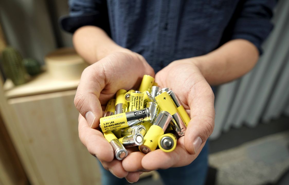 IKEA va arrêter de vendre des piles non rechargeables l'année prochaine