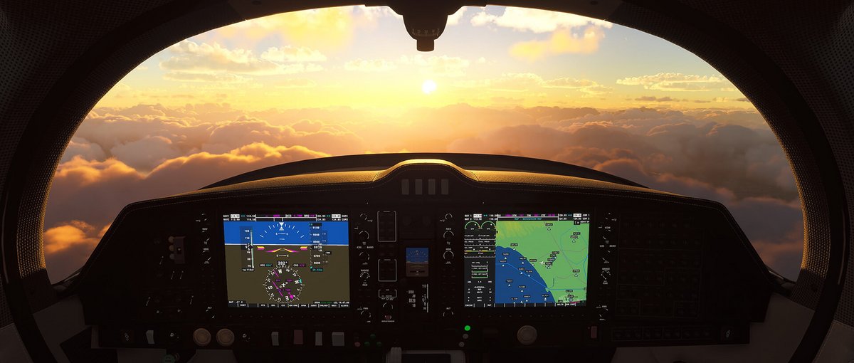 Flight Simulator VR © Microsoft