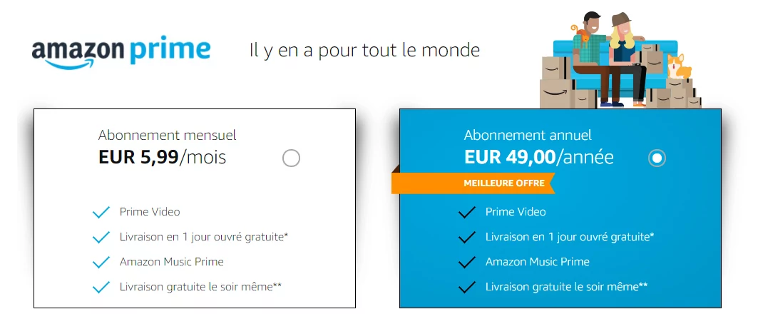 Soldes d'hiver 2021 : le meilleur moment pour s'abonner à  Prime