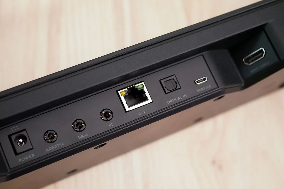 Bose Soundbar 500 connectique