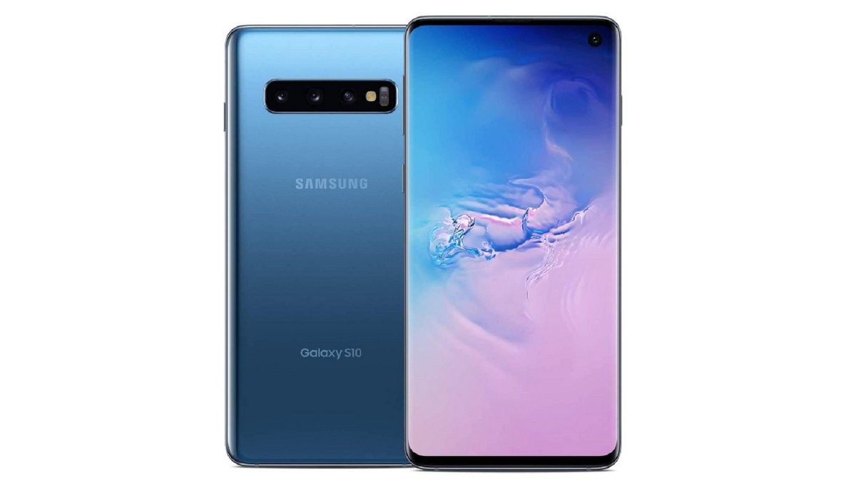 Samsung galaxy S10 Bleu