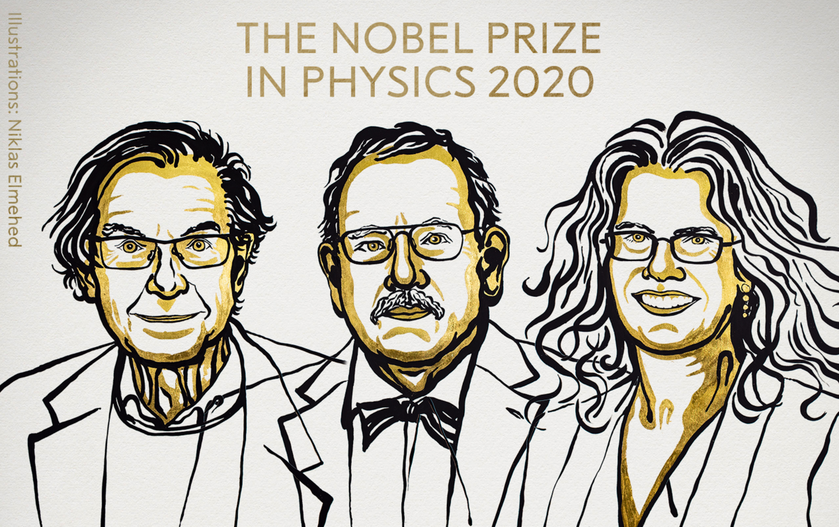 Lauréats du prix Nobel de physique 2020, @Niklas Elmehed