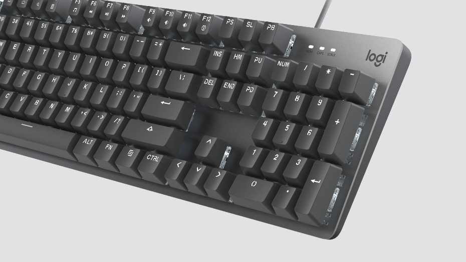 Logitech dévoile le K845, un clavier mécanique sobre et rétroéclairé