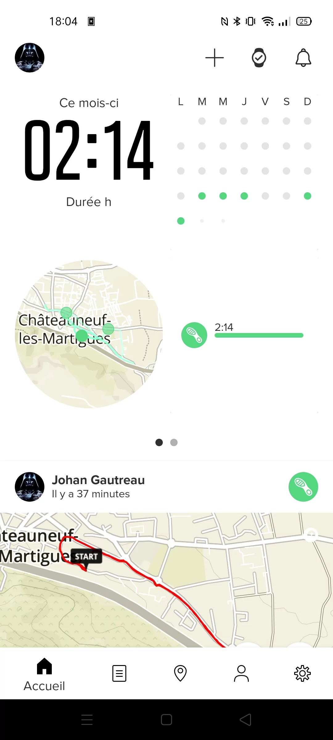 Suunto 5 - Application 1
