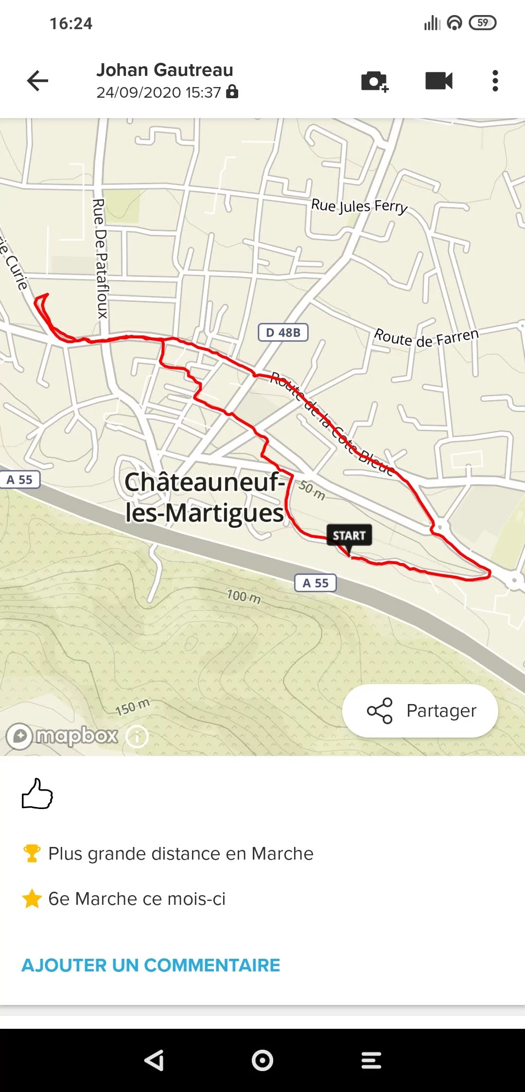 Suunto 5 - Suivi GPS
