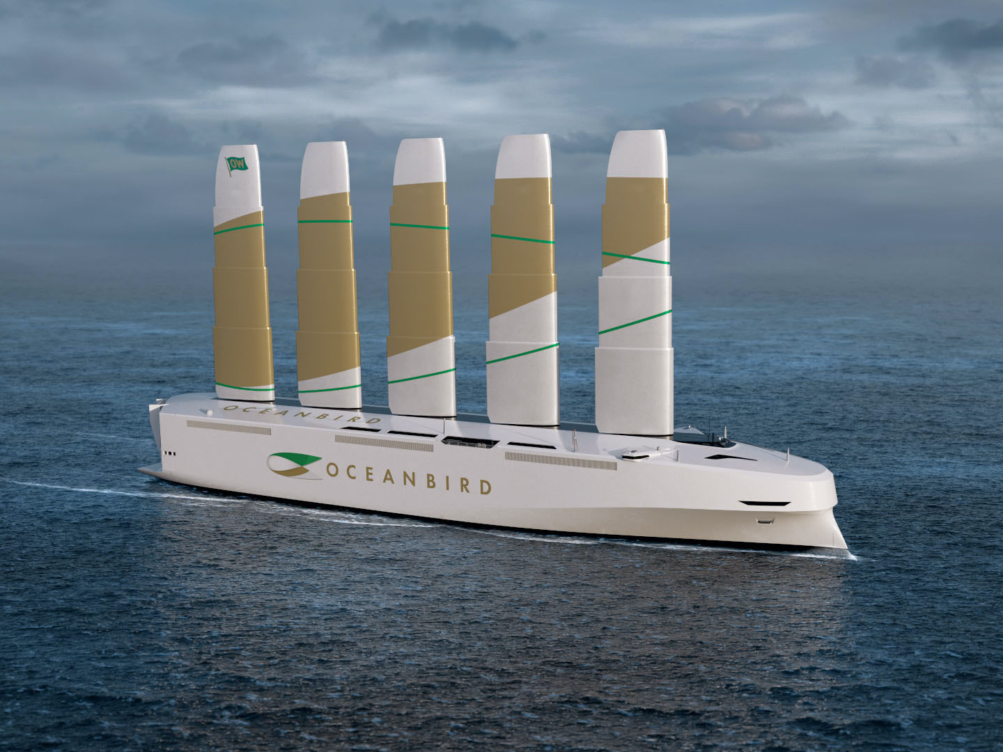 Oceanbird : le cargo éolien qui veut transporter jusqu'à 7000 voitures en polluant 90 % moins