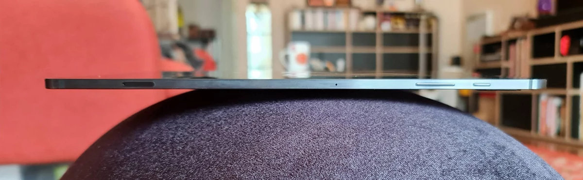 Galaxy Tab S7+ - touches latérales © Clubic - Marc Mitrani