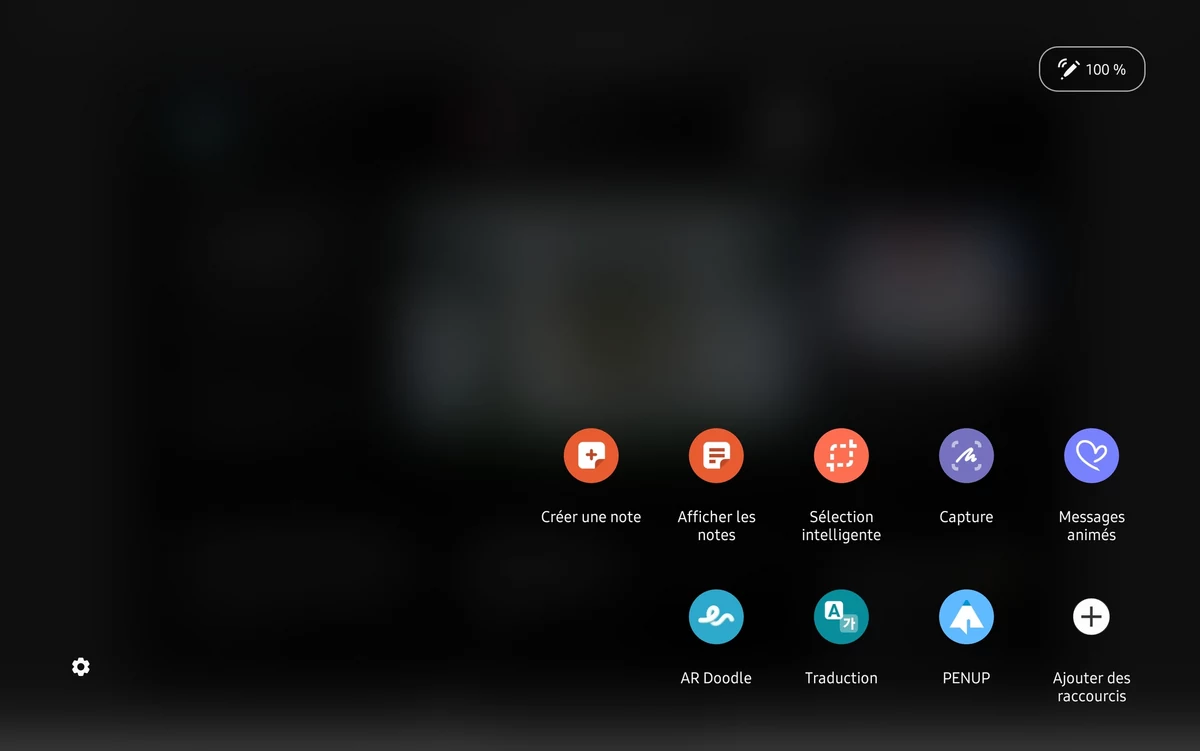 Galaxy Tab S7+ interface S-Pen © Clubic - Marc Mitrani