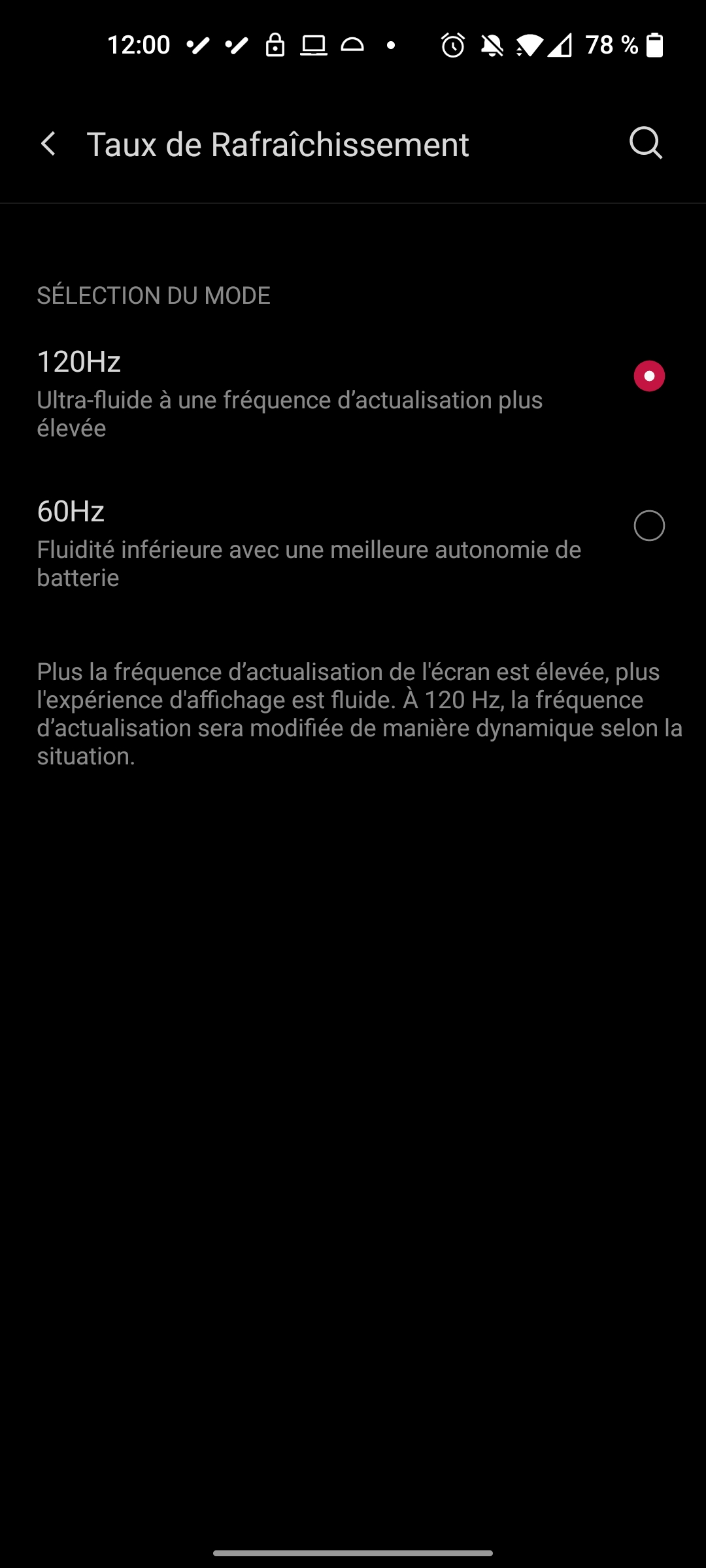 Ecran 120 Hz OnePlus 8T