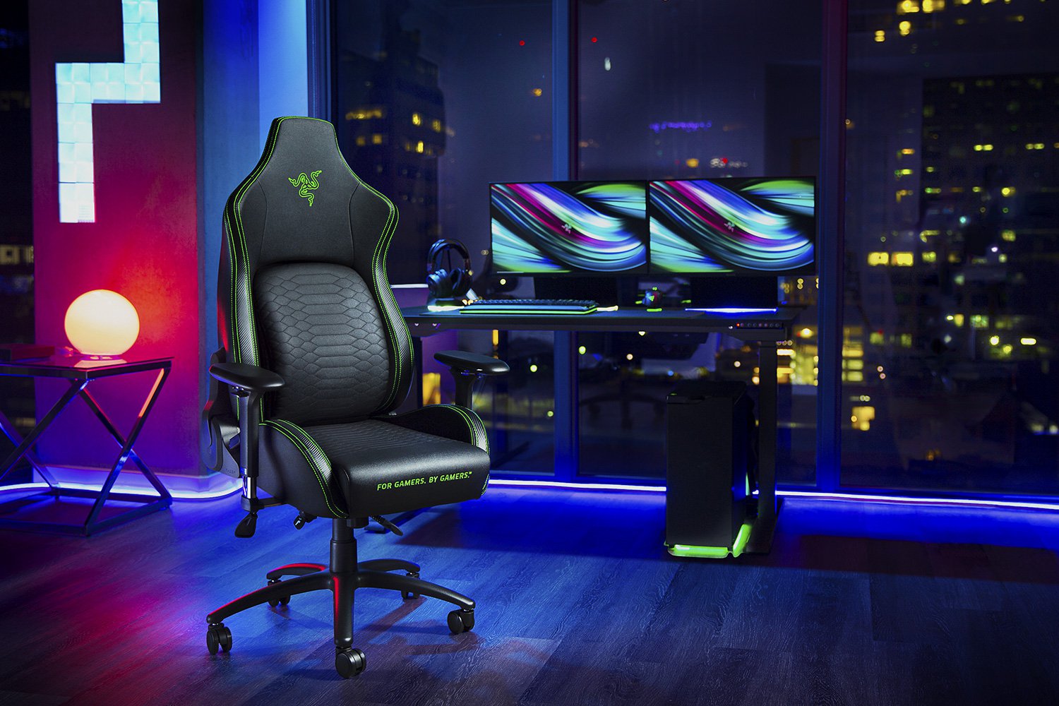 Razer Enki - black/green Chaise de gaming – acheter chez
