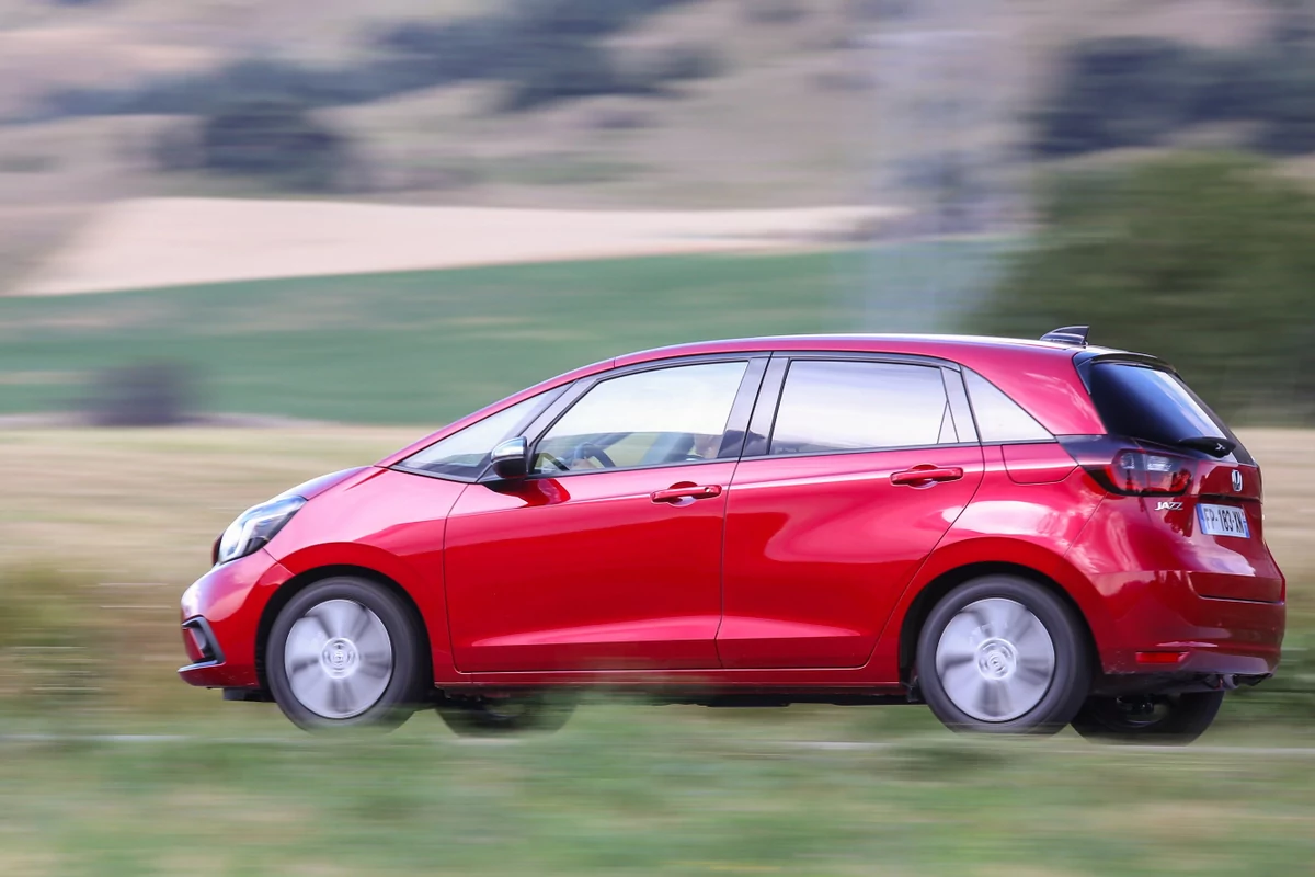 Honda Jazz hybride © Camille Pinet