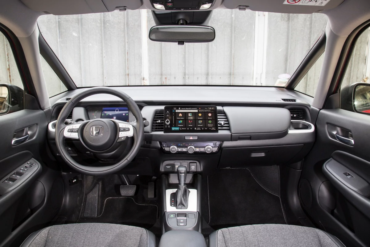 Honda Jazz hybride © Camille Pinet