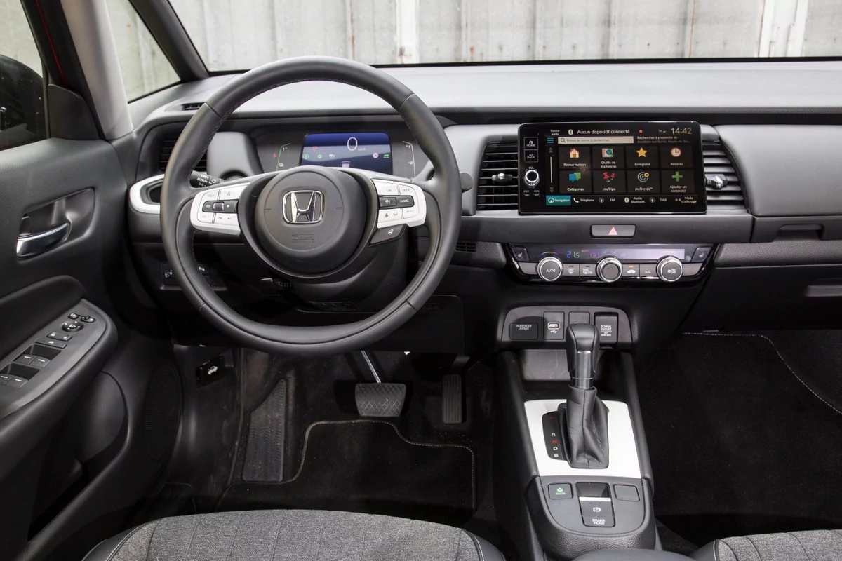 Honda Jazz hybride © Camille Pinet