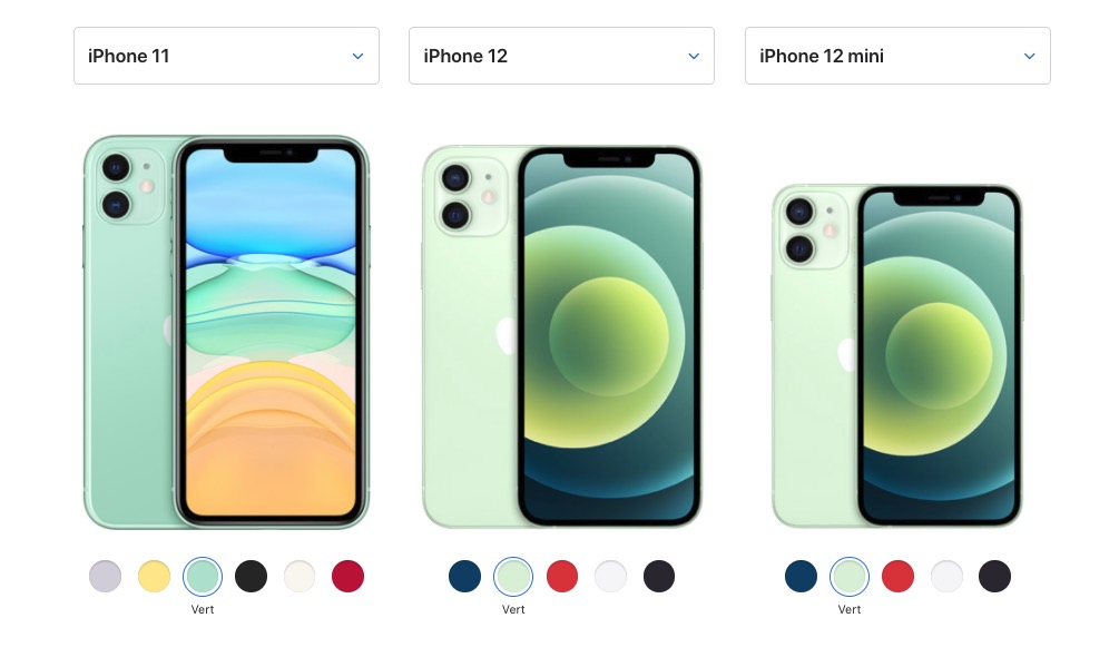 Iphone 12 Iphone 11 Quelles Differences Sur Les Nouveaux Modeles