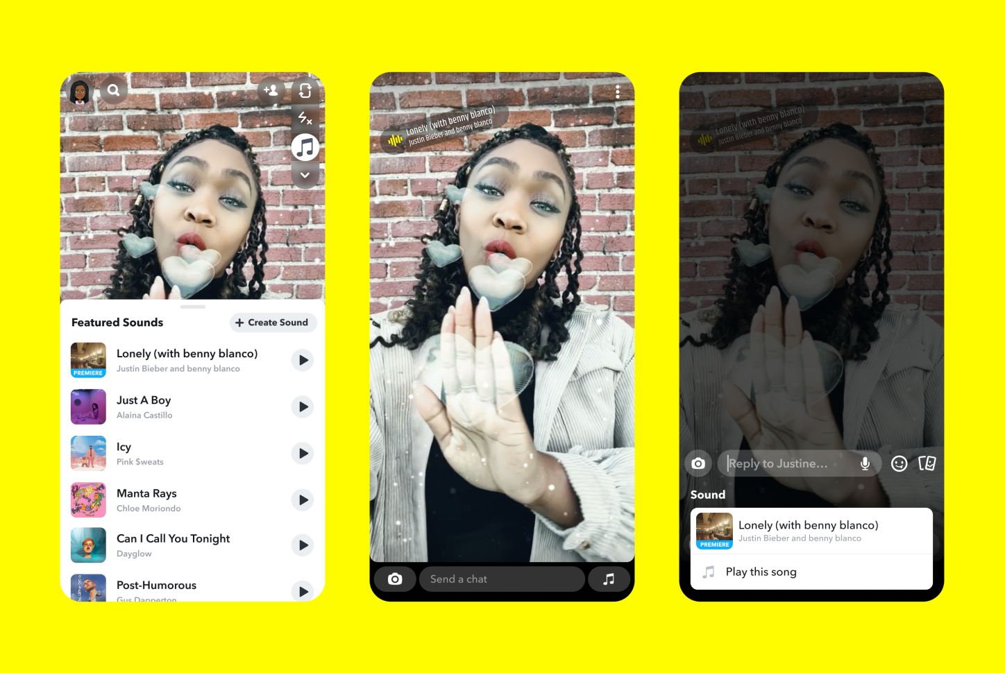 Snapchat tente de concurrencer TikTok avec Sounds on Snapchat sur iOS