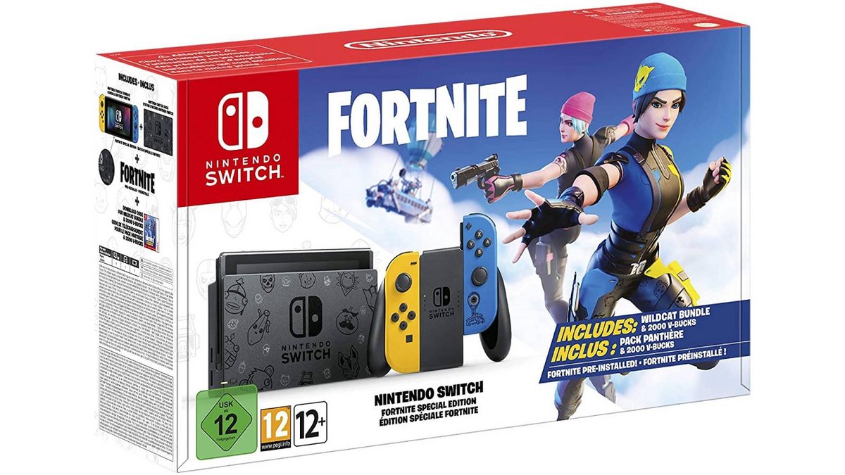 Nintendo Switch édition spéciale Fortnite