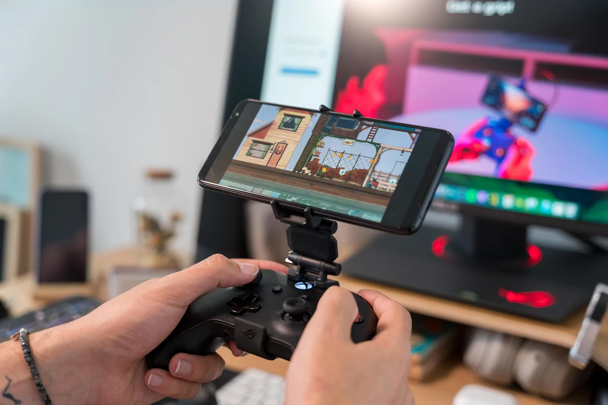 Asus ROG Phone 3 accessoires © © Pierre Crochart pour Clubic