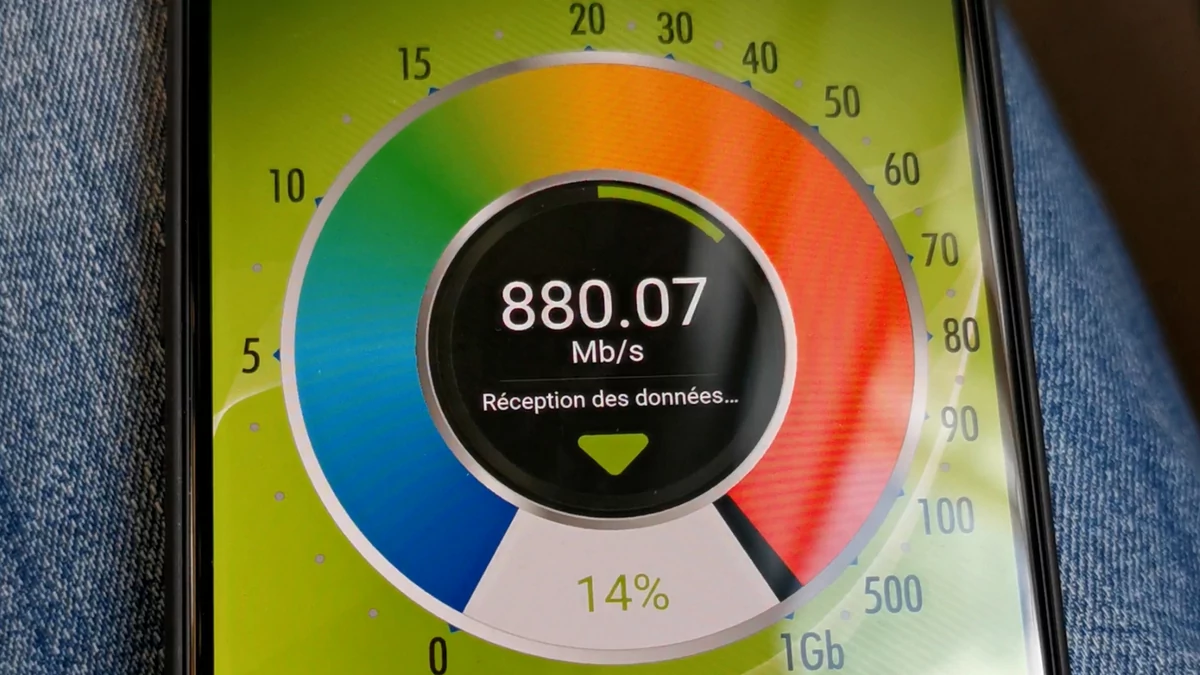 Tests débits 5G Monaco © Alexandre Boero pour Clubic