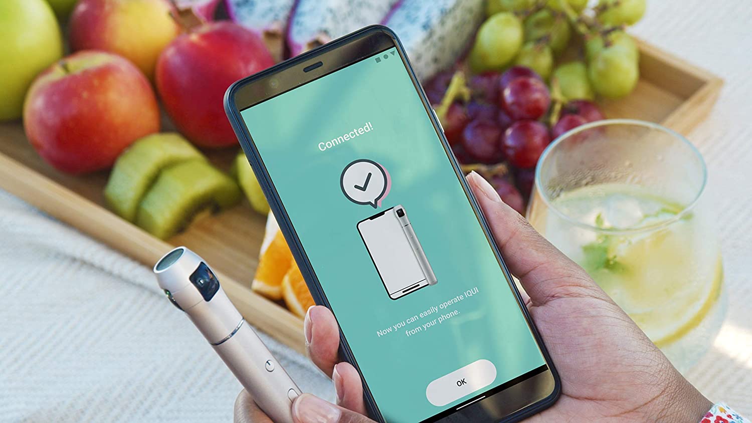 Une caméra compacte 360° pour smartphone ? Voici IQUI !