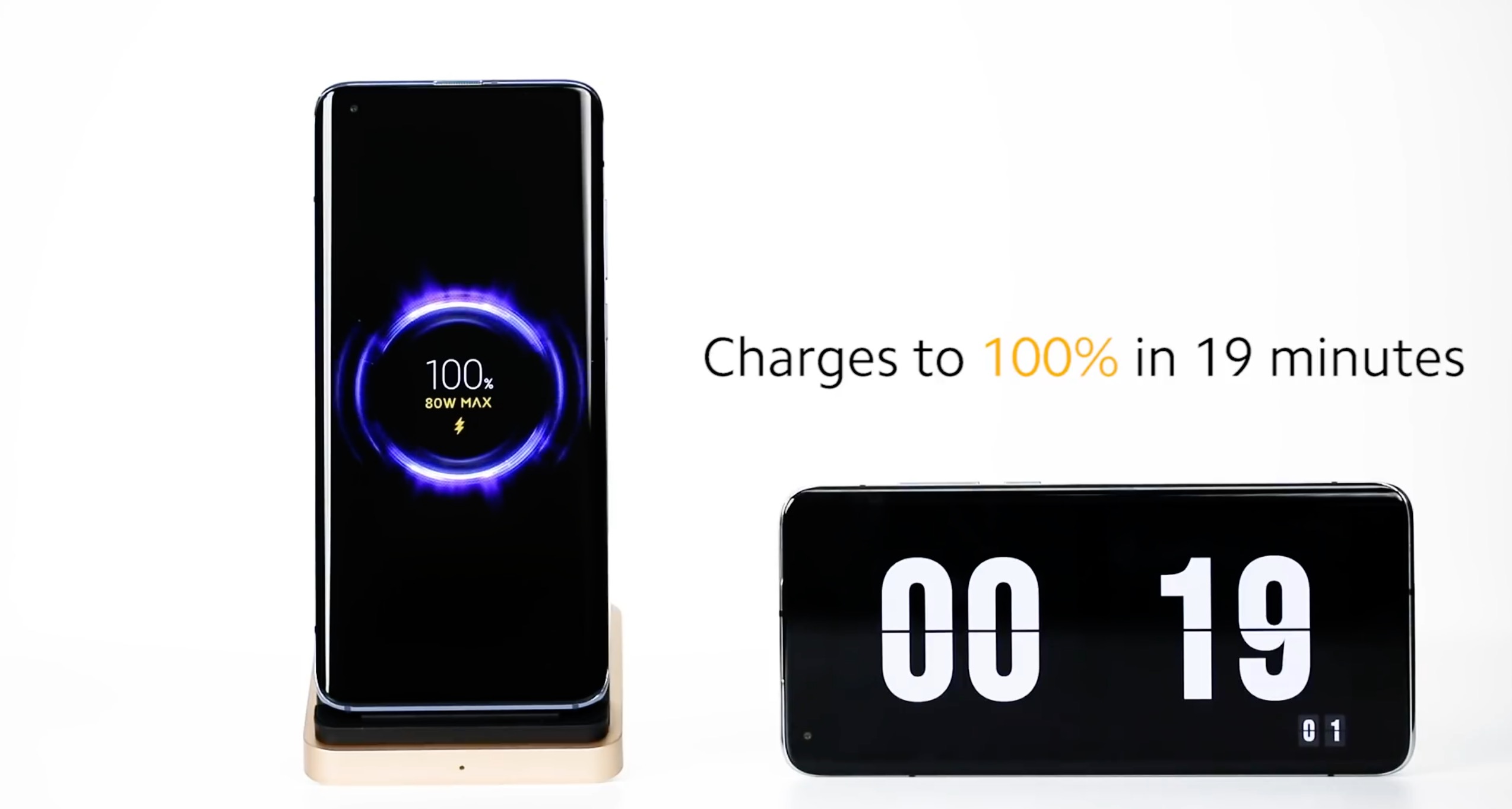 Xiaomi présente un chargeur de smartphone 80W, 4 000 mAh en 19 minutes