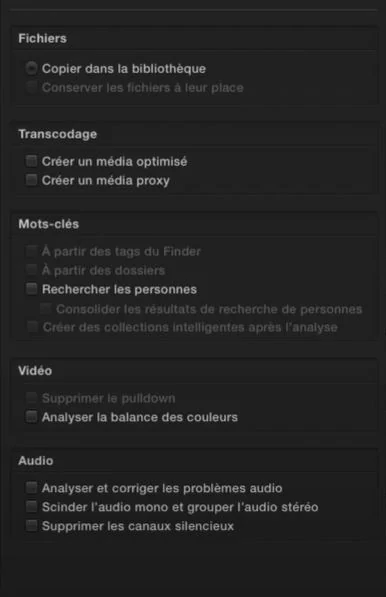 FCPX Optimized Media © Apple