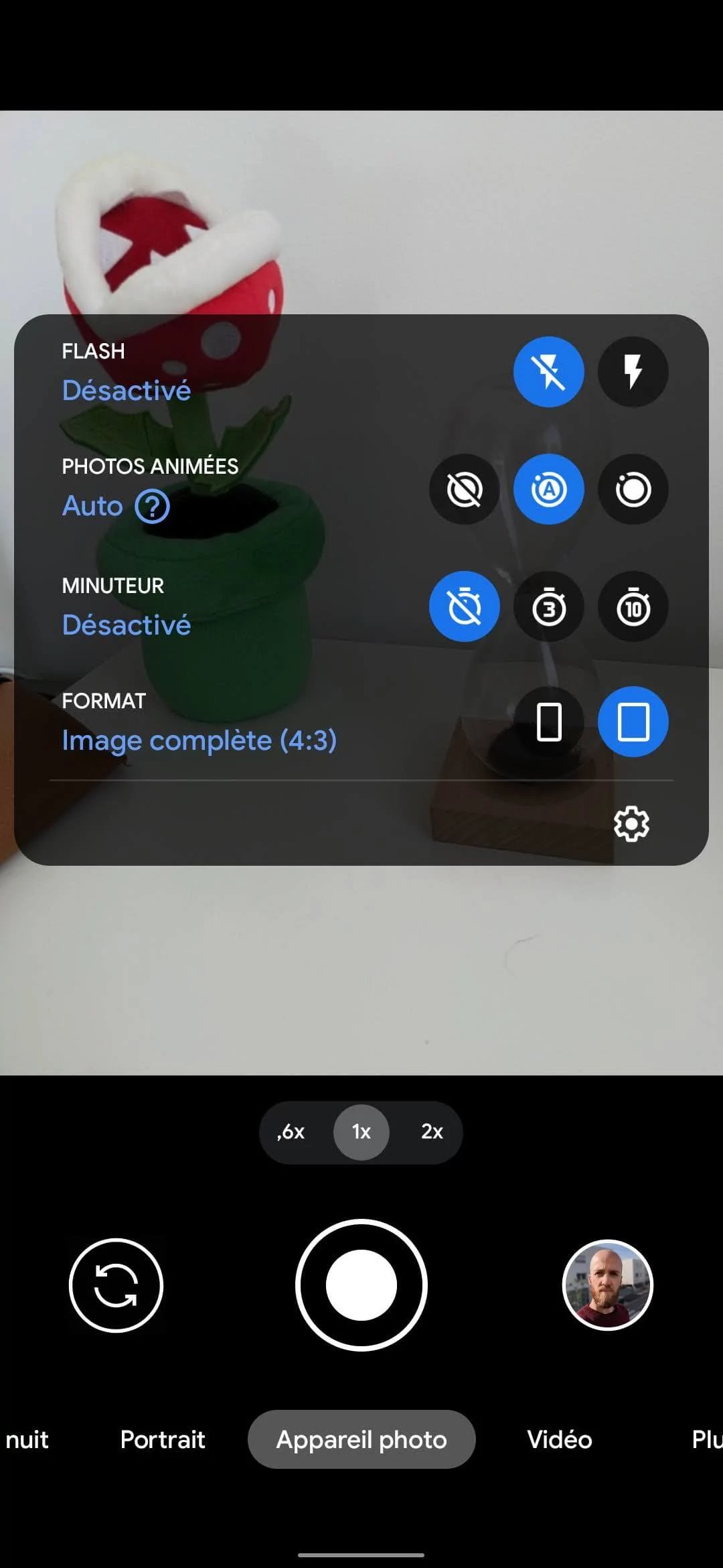 Application photo Google Pixel 4a 5G