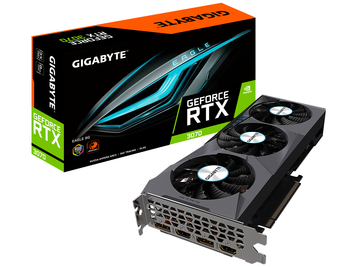 Gigabyte RTX 3070 Eagle 8G © Gigabyte