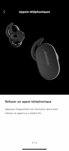Bose QC Earbuds - téléphone 2 © Clubic - MM