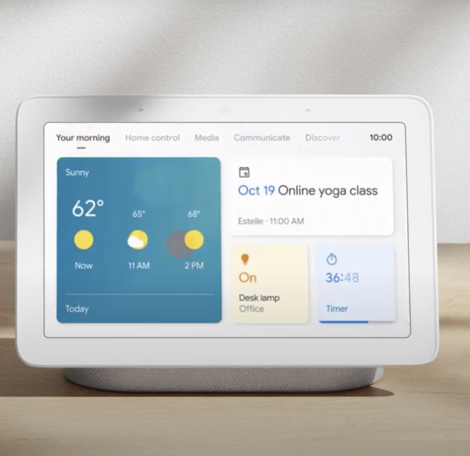 Les Nest Hub & Nest Hub Max s'enrichiront d'un flot de nouveautés et d'une interface sombre