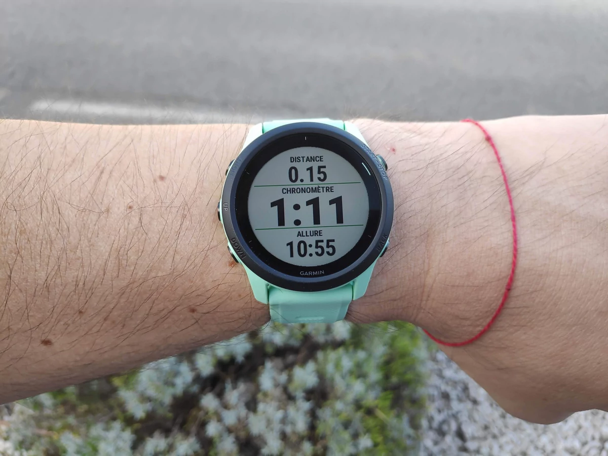 Garmin Forerunner 745 - Cadran données exercice