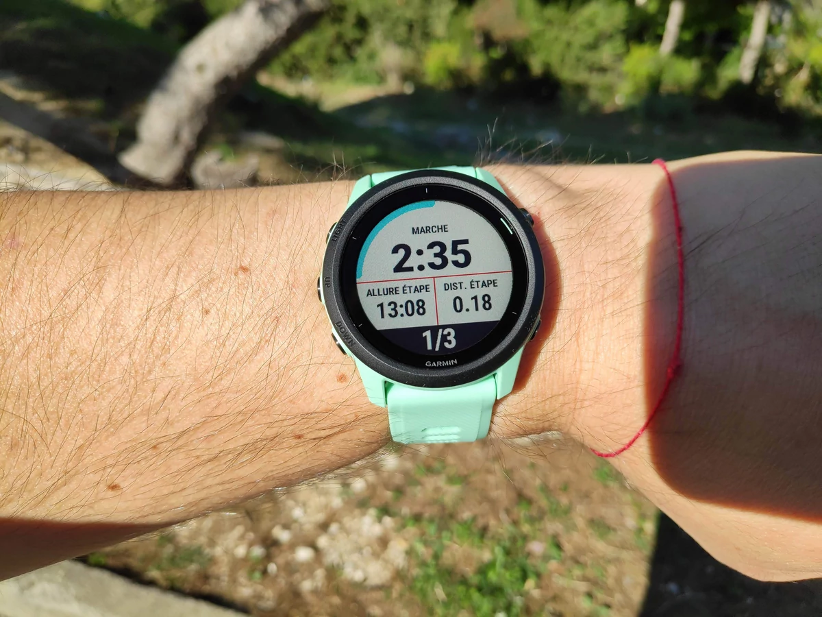 Garmin Forerunner 745 - Entrainement guidé