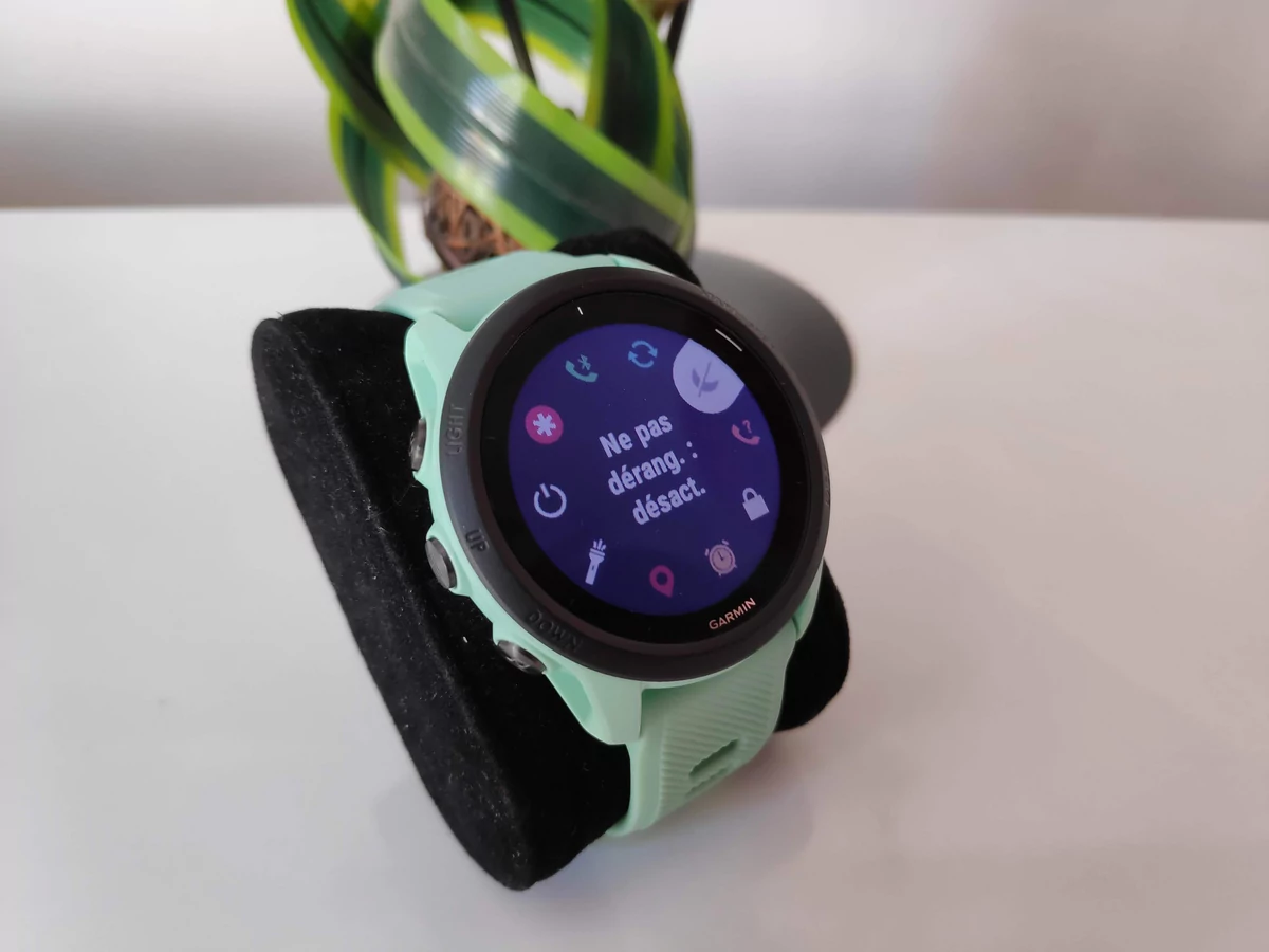 Garmin Forerunner 745 - Paramètres rapides