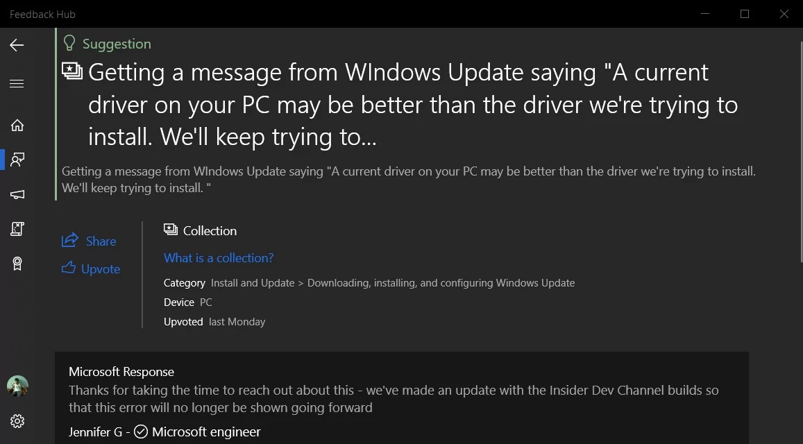 Correctif erreur de mise à jour W10 © Windows Latest